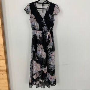 Band of Gypsies Floral Maxi Dress Size S